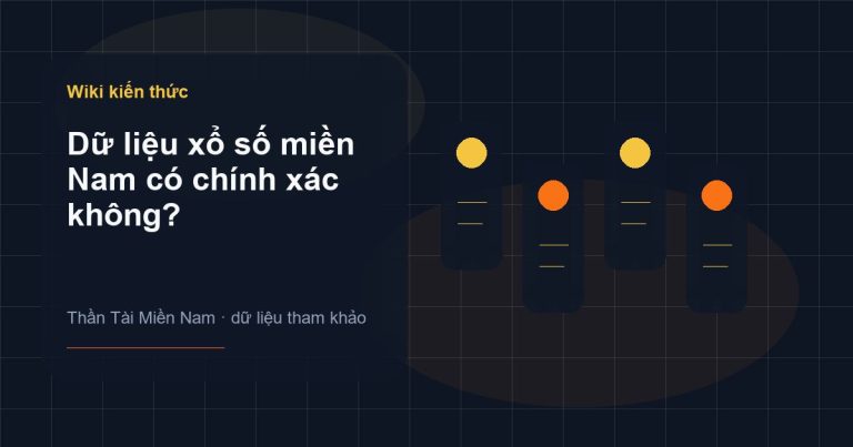 Ảnh minh họa Dữ liệu xổ số miền Nam có chính xác không? trên Thần Tài Miền Nam