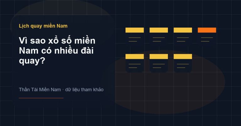 Ảnh minh họa Vì sao xổ số miền Nam có nhiều đài quay? trên Thần Tài Miền Nam