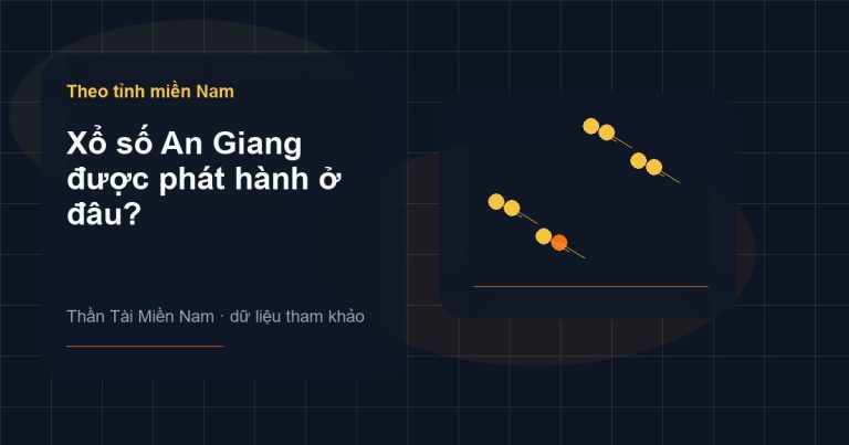 Ảnh minh họa Xổ số An Giang được phát hành ở đâu? trên Thần Tài Miền Nam