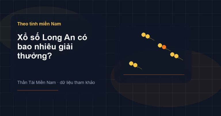 Ảnh minh họa Xổ số Long An có bao nhiêu giải thưởng? trên Thần Tài Miền Nam