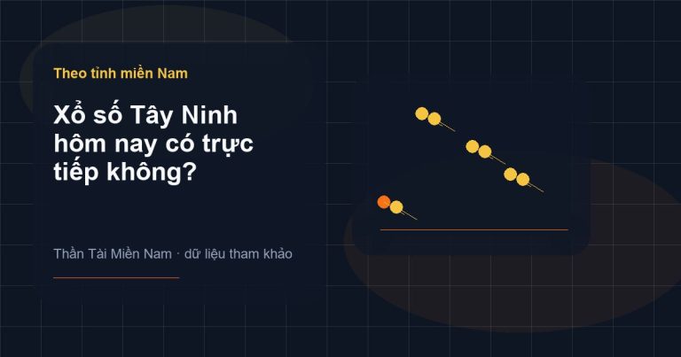 Ảnh minh họa Xổ số Tây Ninh hôm nay có trực tiếp không? trên Thần Tài Miền Nam